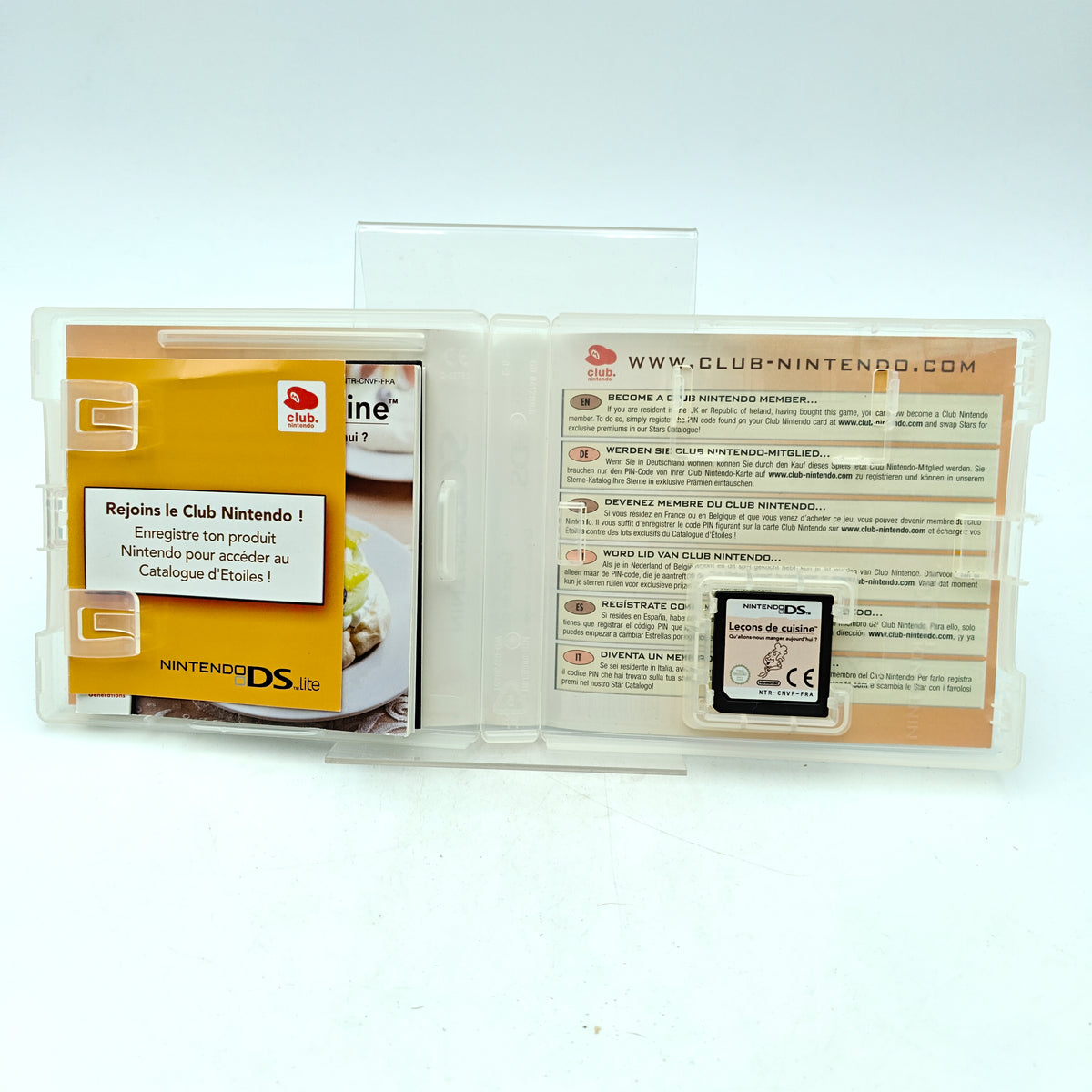 LEÇONS DE CUISINE - NINTENDO DS
