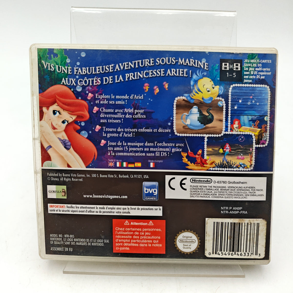 LA PETITE SIRENE - NINTENDO DS