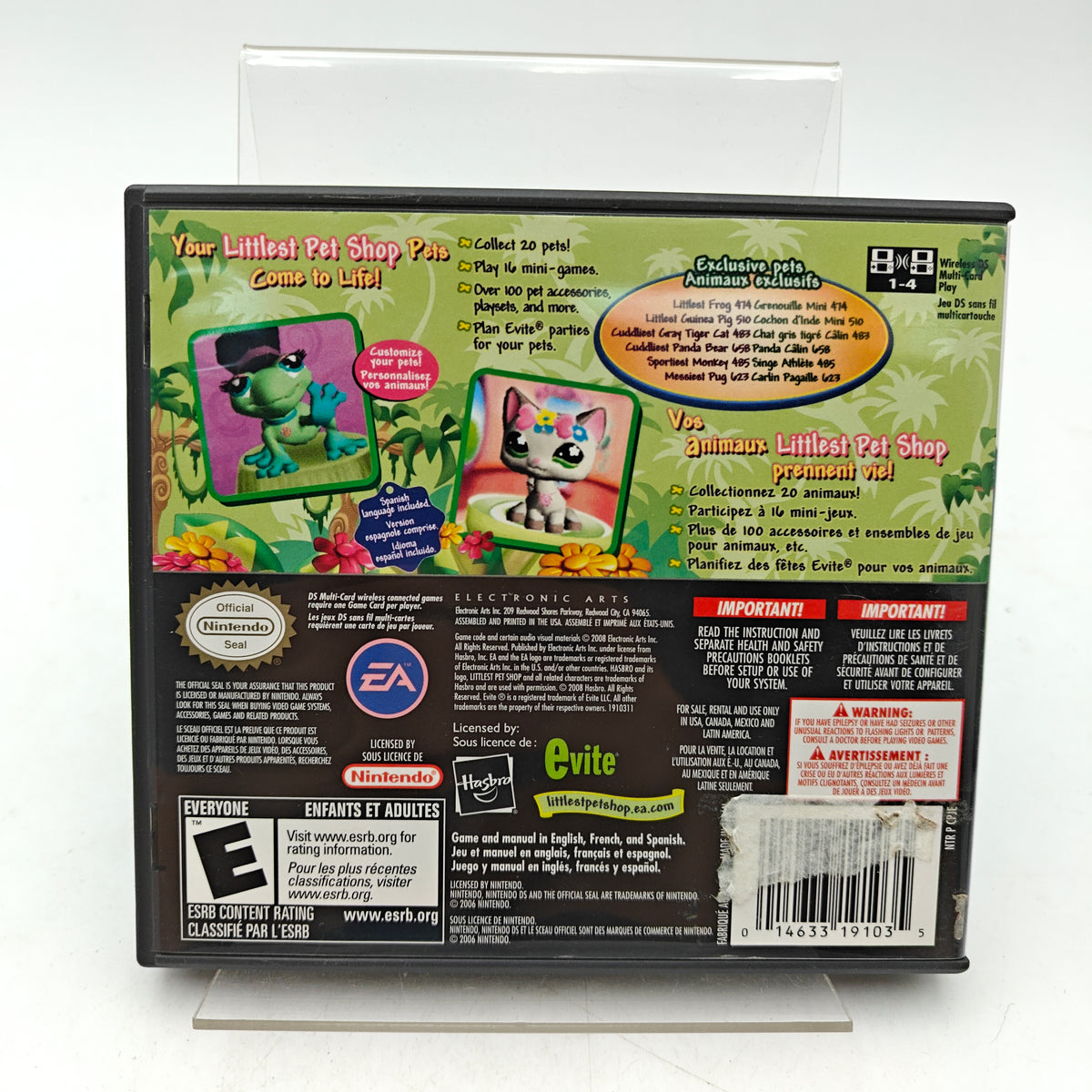LITTLEST PET SHOP : JUNGLE - NINTENDO DS