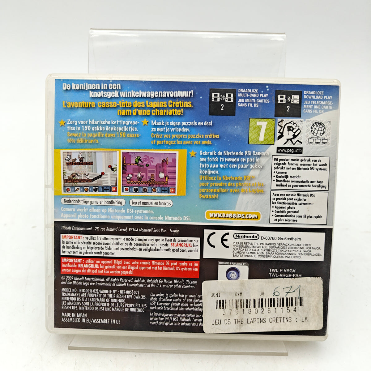 RABBIDS GO HOME - NINTENDO DS