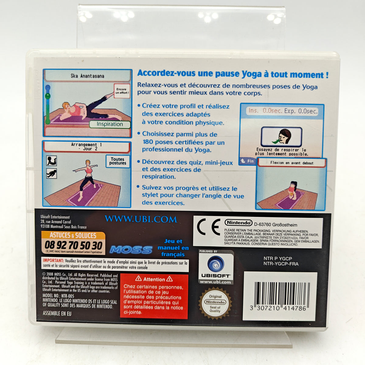 MA PAUSE YOGA - NINTENDO DS