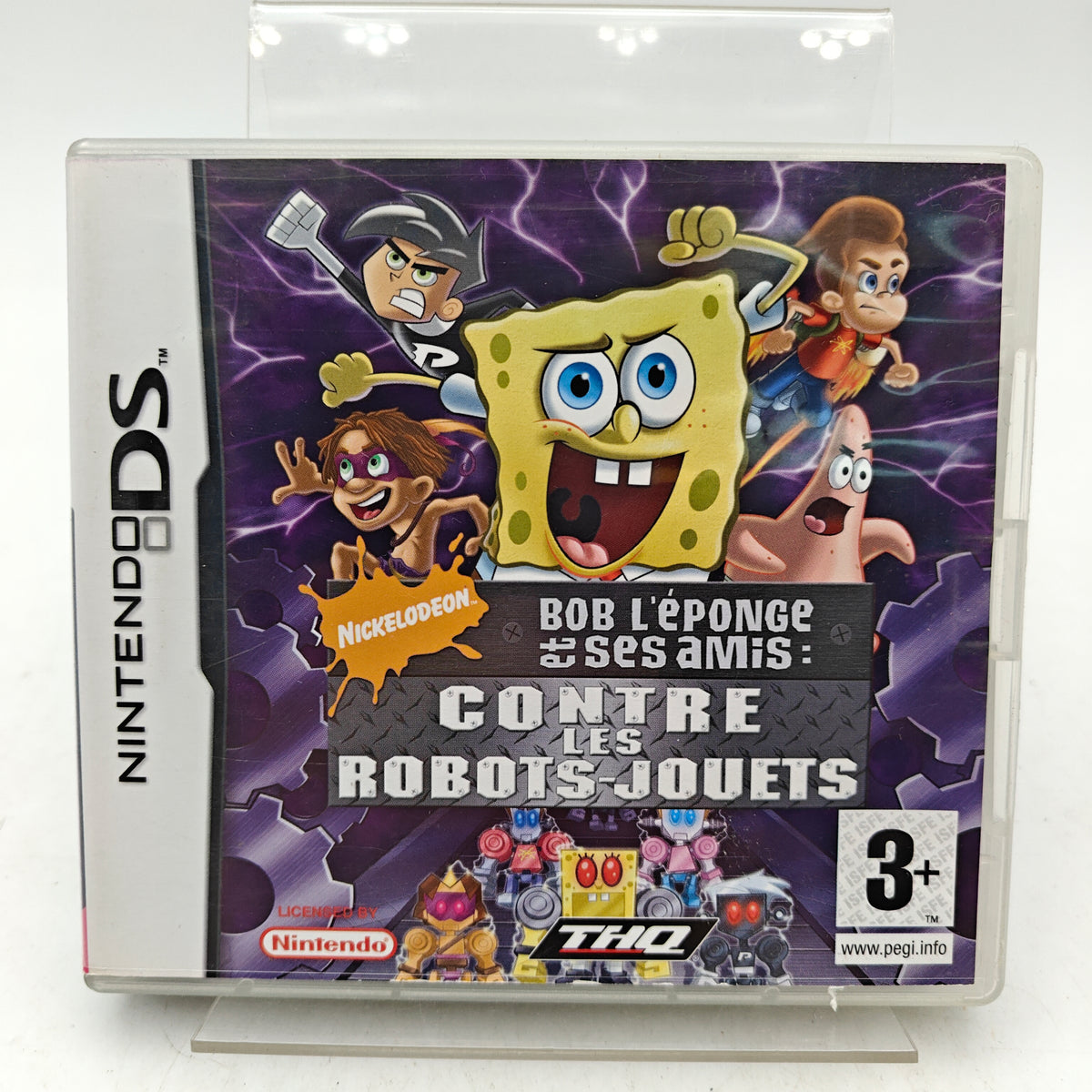 BOB L'EPONGE CONTRE LES ROBOTS JOUETS - NINTENDO DS