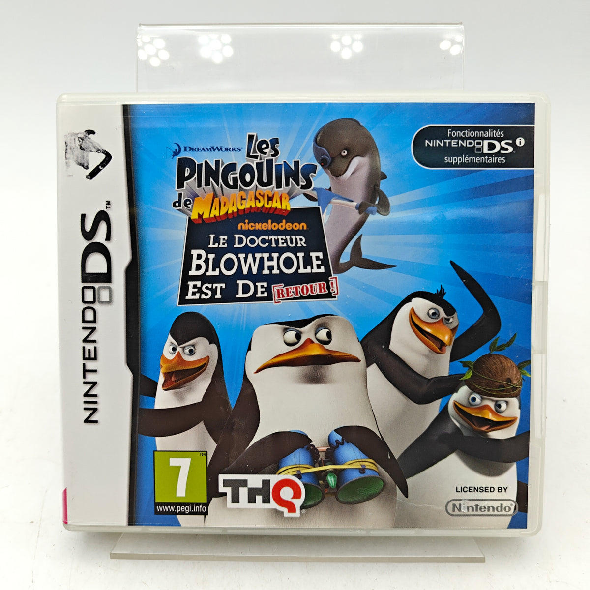LES PINGOUINS DE MADAGASCAR : LE DOCTEUR BLOWHOLE EST DE RETOUR - NINTENDO DS