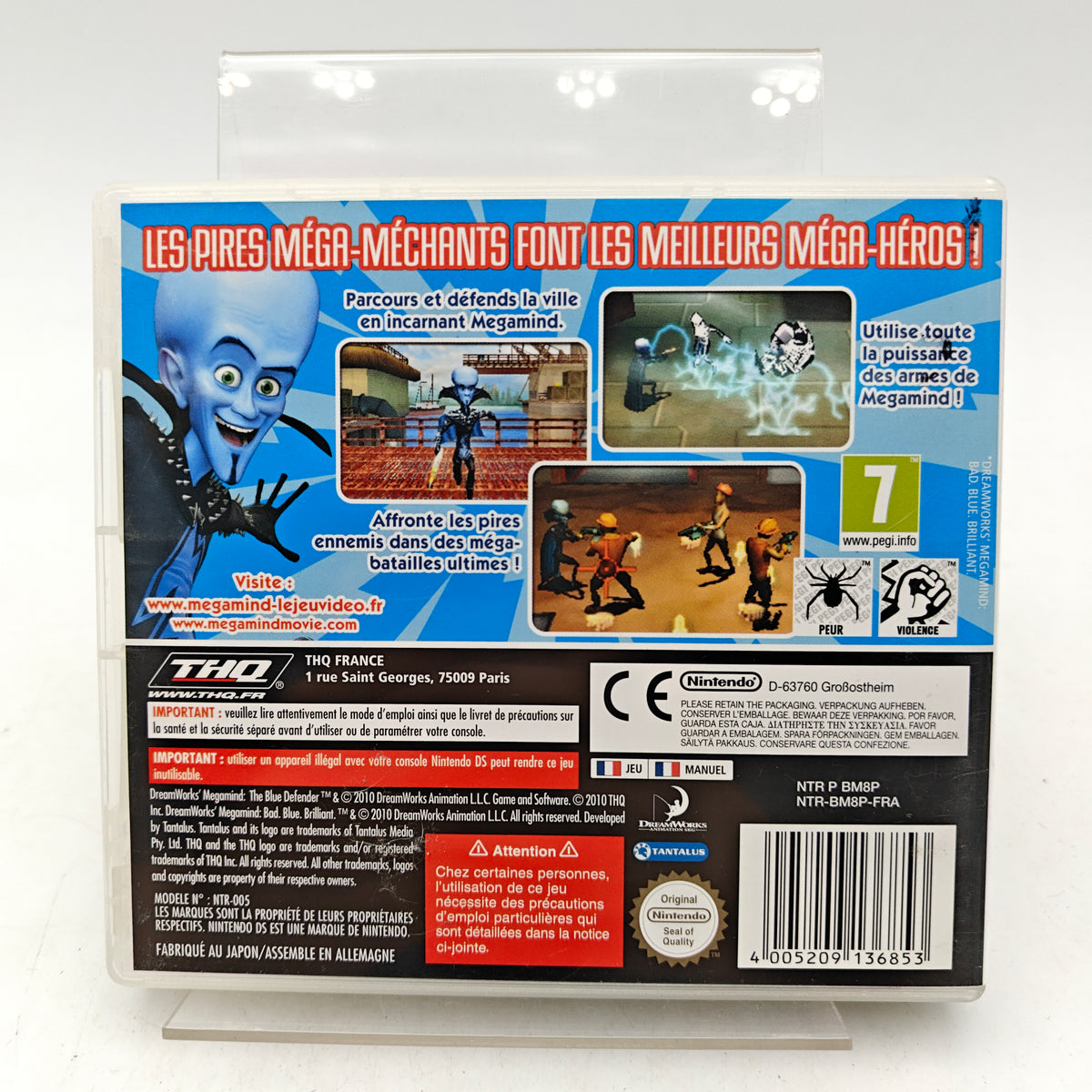 MEGAMIND : LE JUSTICIER BLEU - NINTENDO DS