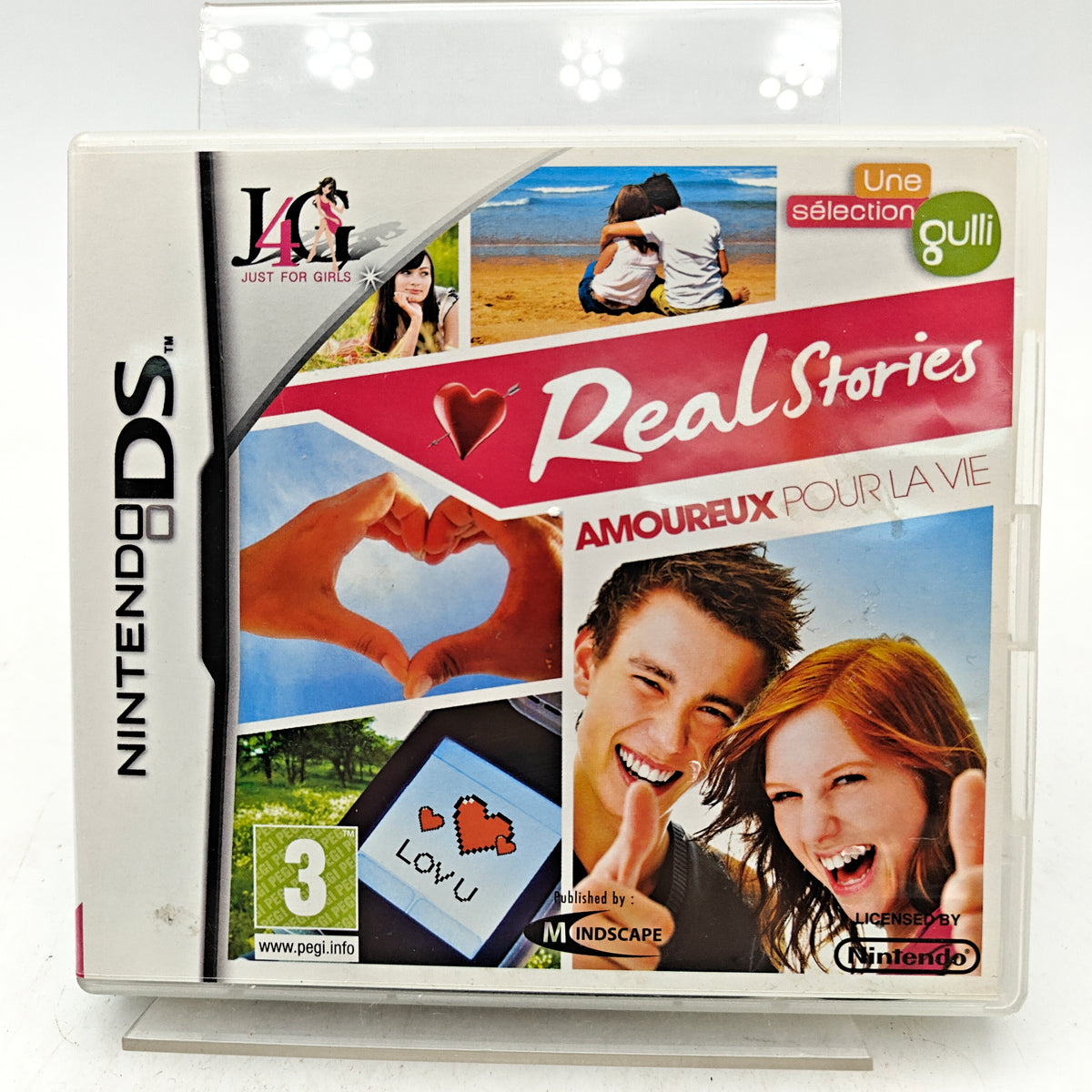 REAL STORIES : AMOUREUX POUR LA VIE - NINTENDO DS