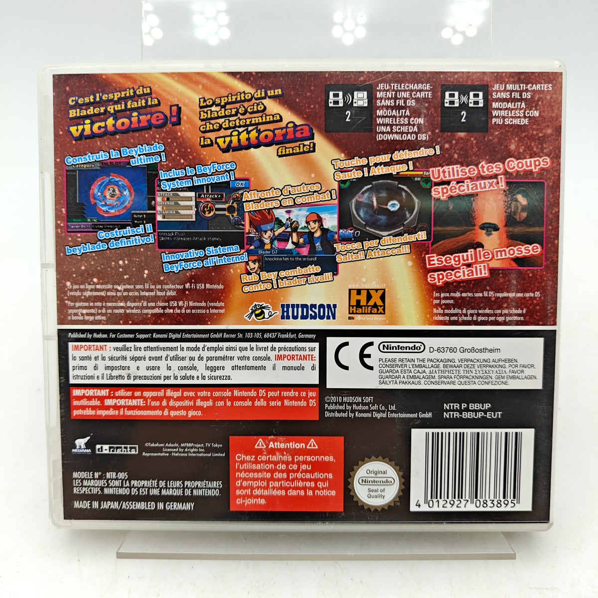 BEYBLADE METAL FUSION - NINTENDO DS