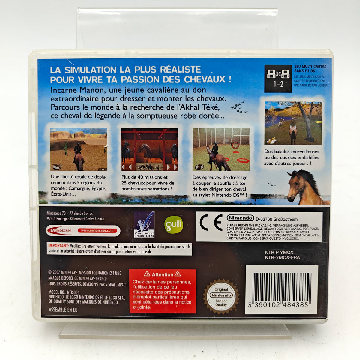 MISSION ÉQUITATION - NINTENDO DS