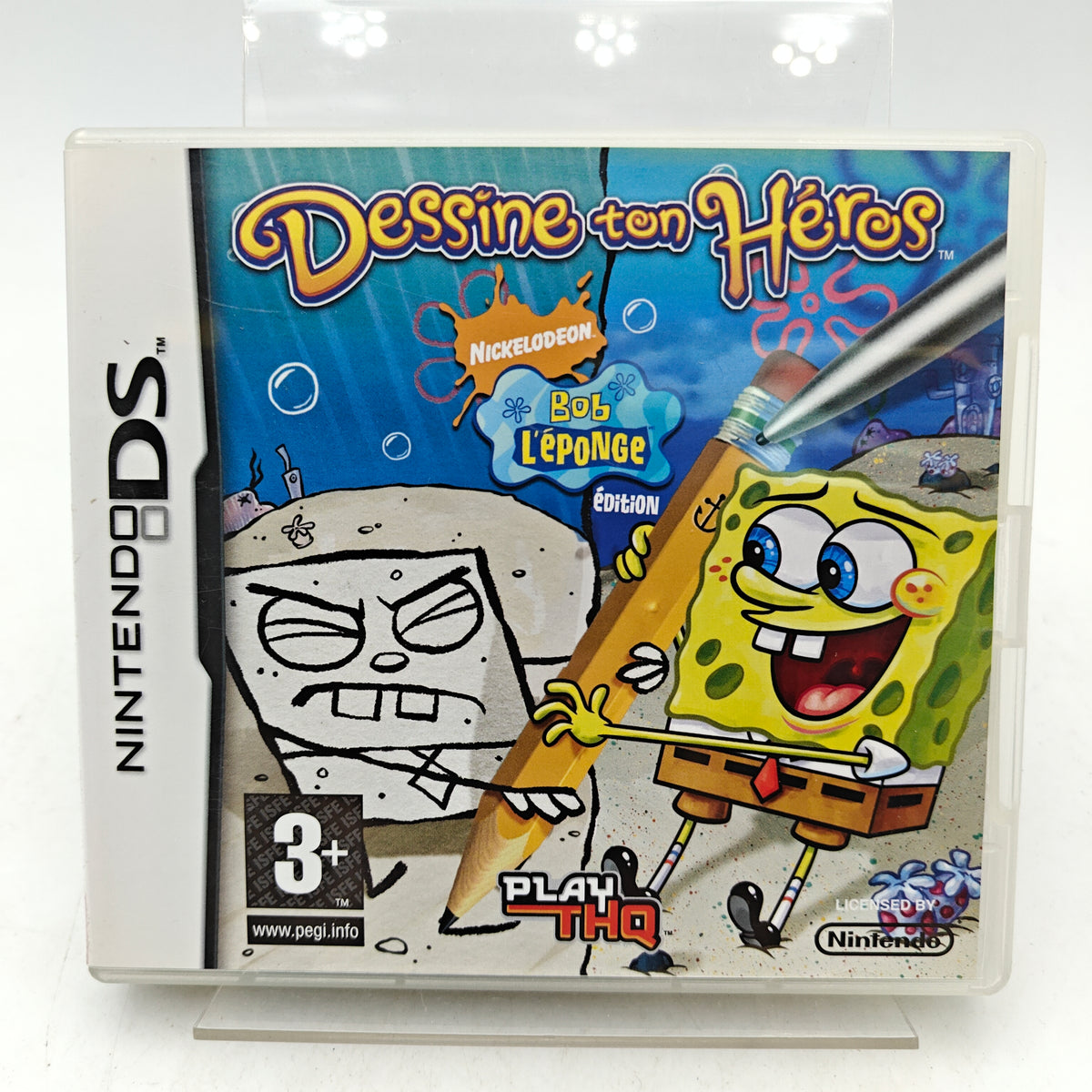DESSINE TON HÉROS : BOB L'EPONGE - NINTENDO DS