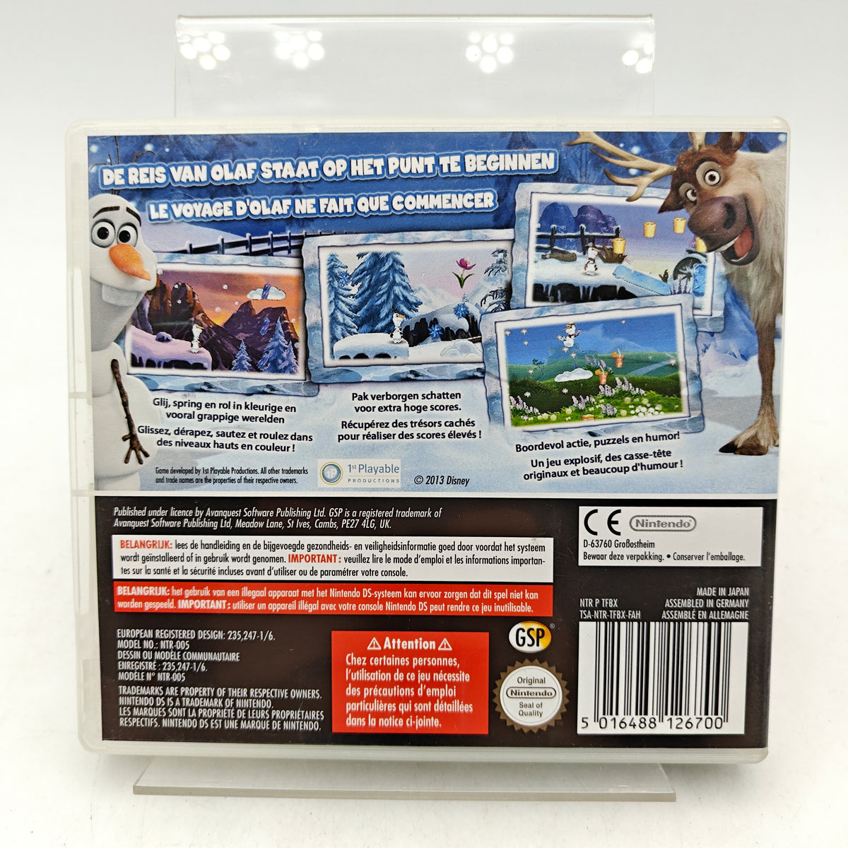 FROZEN: OLAF'S QUEST - NINTENDO DS