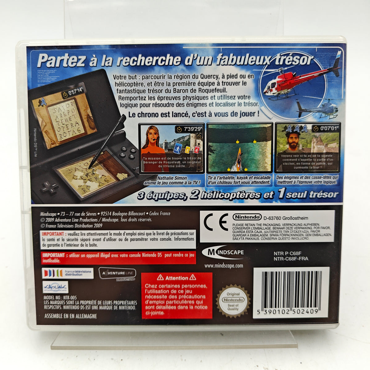 LA CARTE AU TRÉSOR - NINTENDO DS