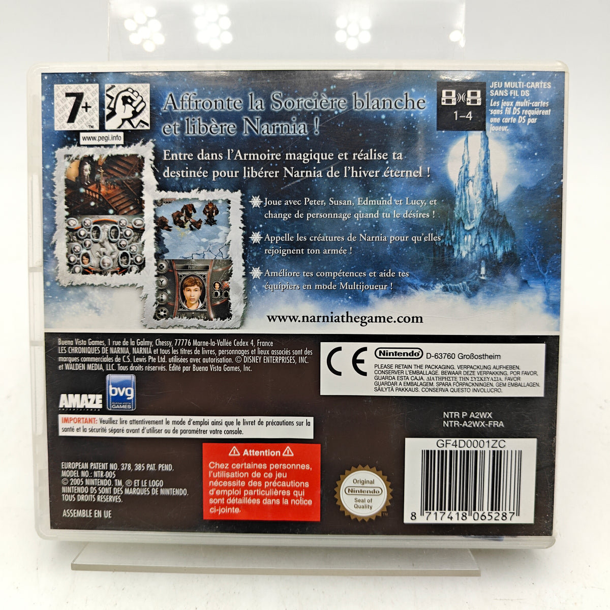 LE MONDE DE NARNIA - NINTENDO DS