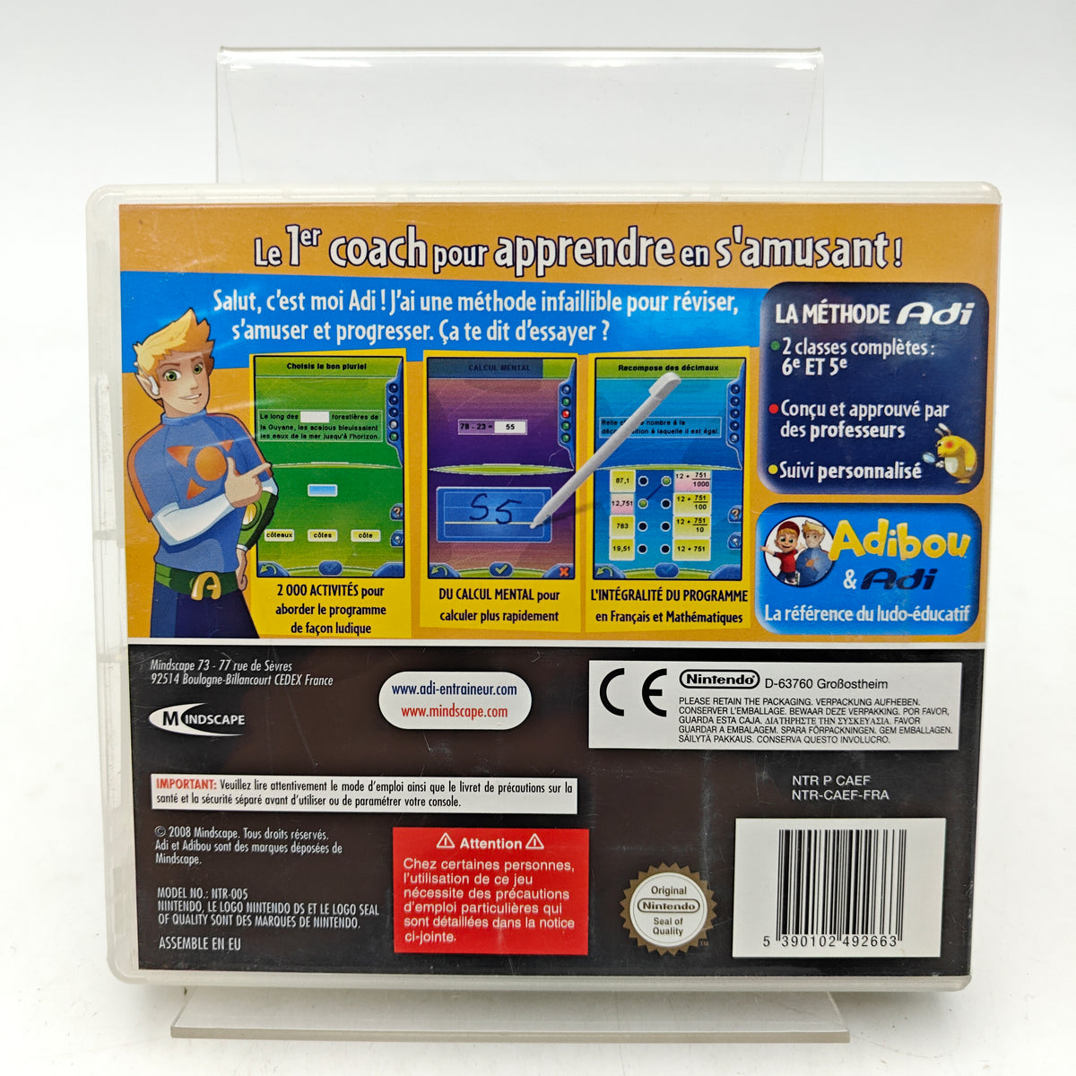 ADI L'ENTRAÎNEUR - NINTENDO DS