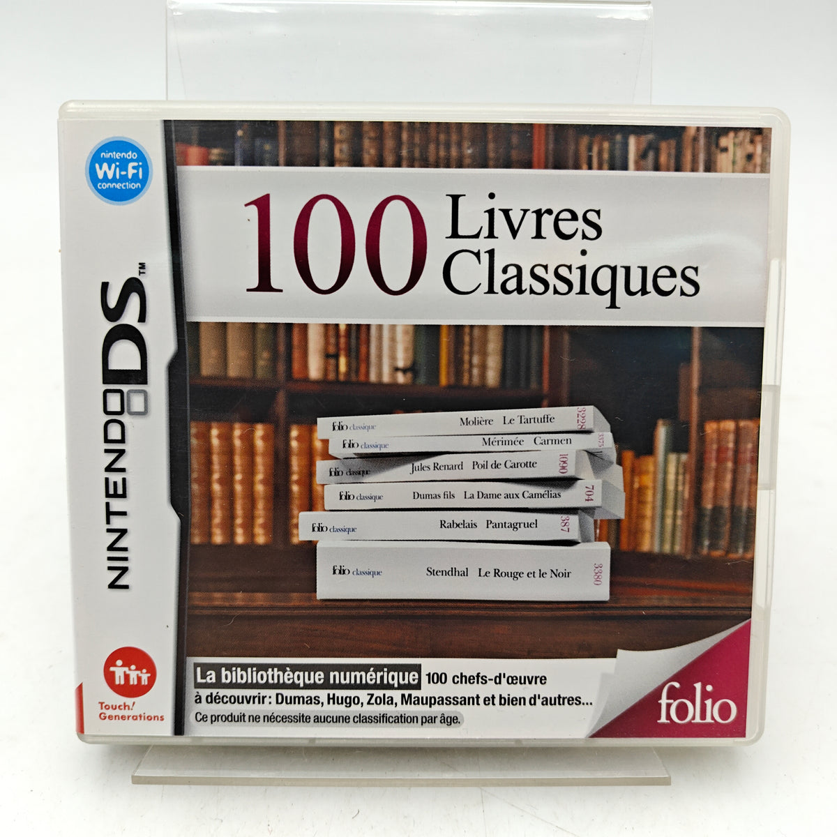 100 LIVRES CLASSIQUES - NINTENDO DS