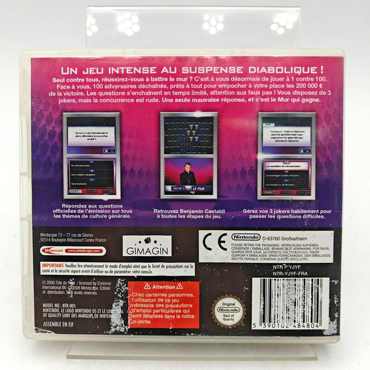 1 CONTRE 100 - NINTENDO DS