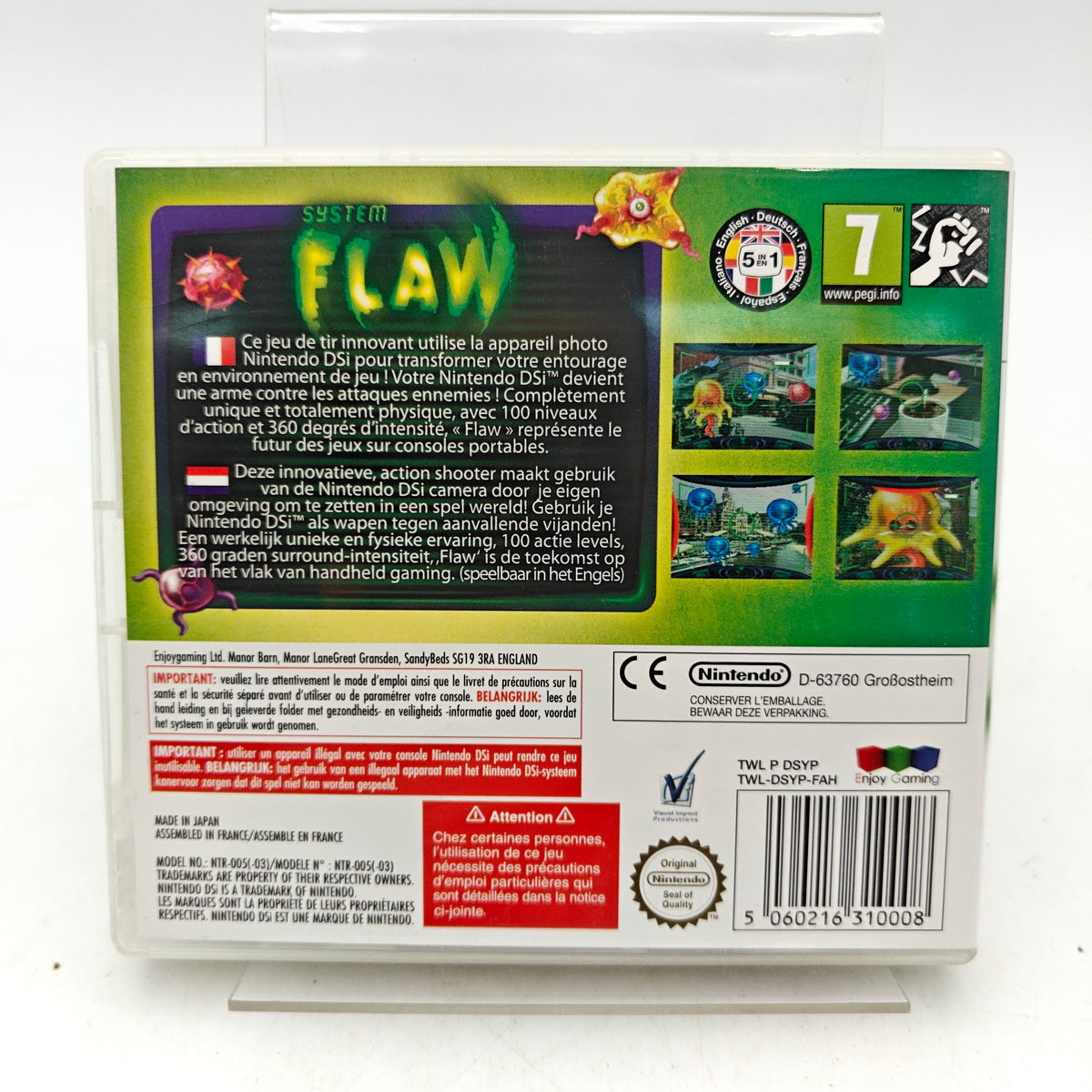 SYSTEM FLAW - NINTENDO DS