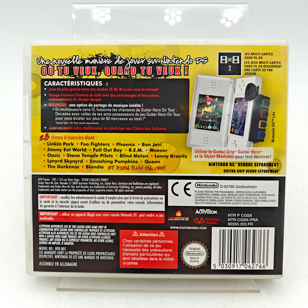 GUITAR HERO: ON TOUR DECADES - NINTENDO DS