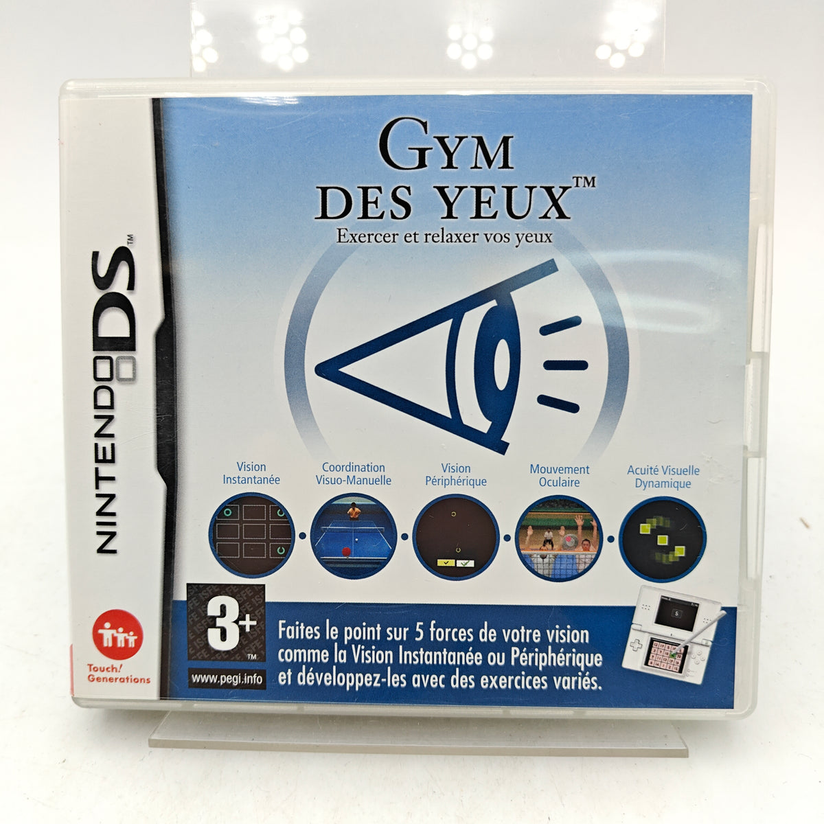 GYM DES YEUX : EXERCER ET RELAXER VOS YEUX - NINTENDO DS