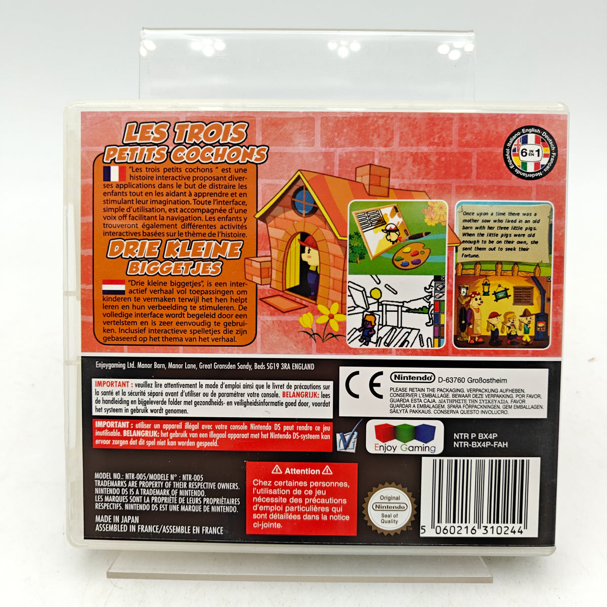 TALES TO ENJOY! DIE KLEINE BIGGETJES / LES TROIS PETITS COCHONS - NINTENDO DS