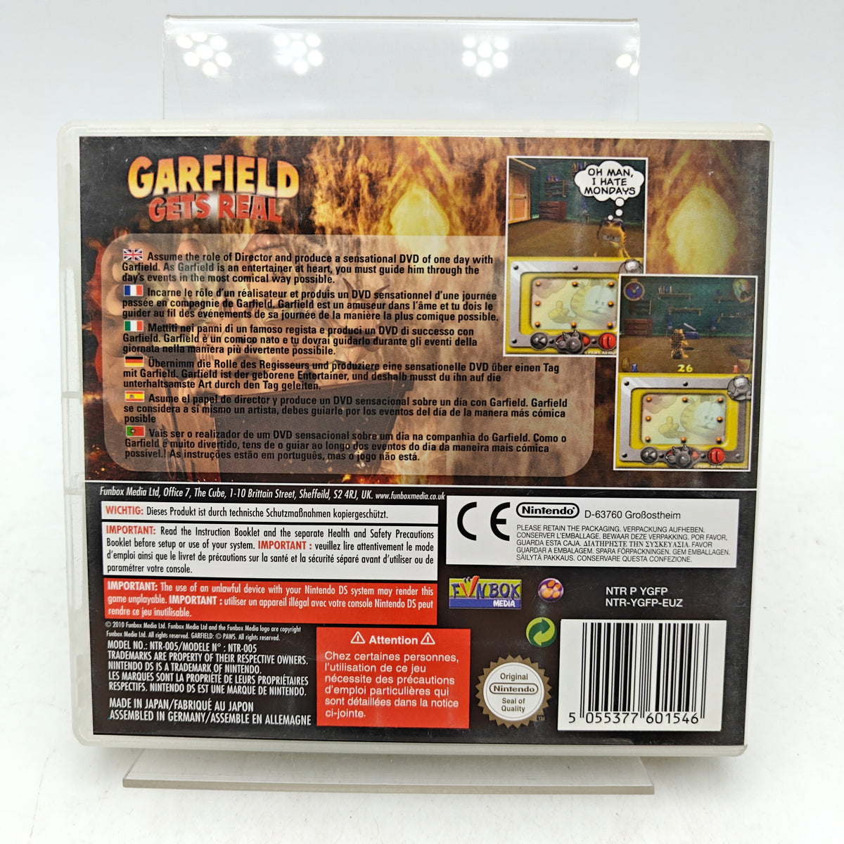 GARFIELD GETS REAL - NINTENDO DS