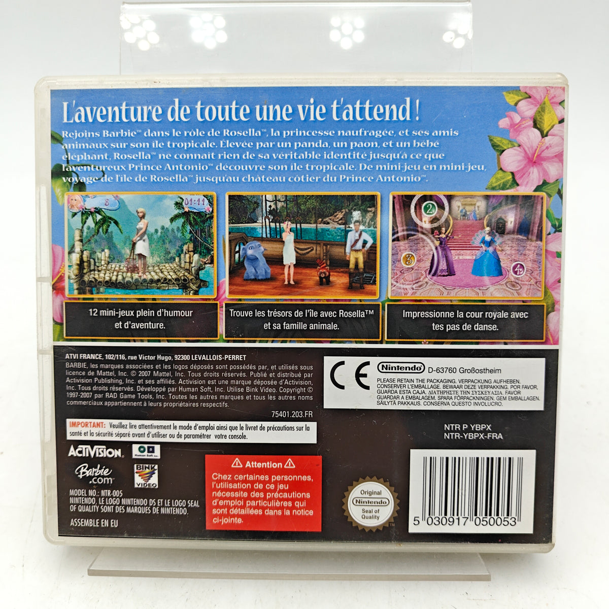 BARBIE : PRINCESSE DE L'ÎLE MERVEILLEUSE - NINTENDO DS