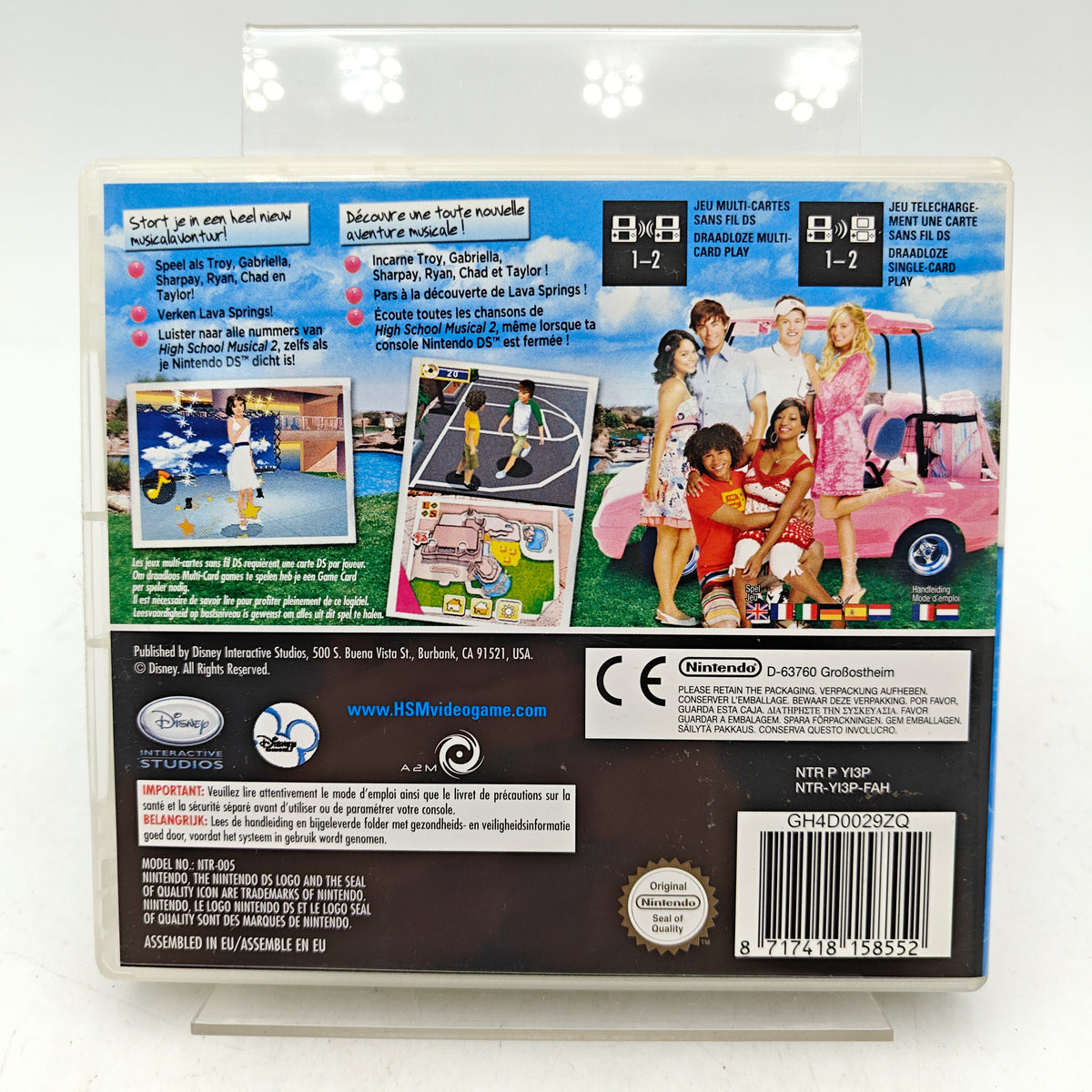 HIGH SCHOOL MUSICAL 2 : WORK THIS OUT! - NINTENDO DS