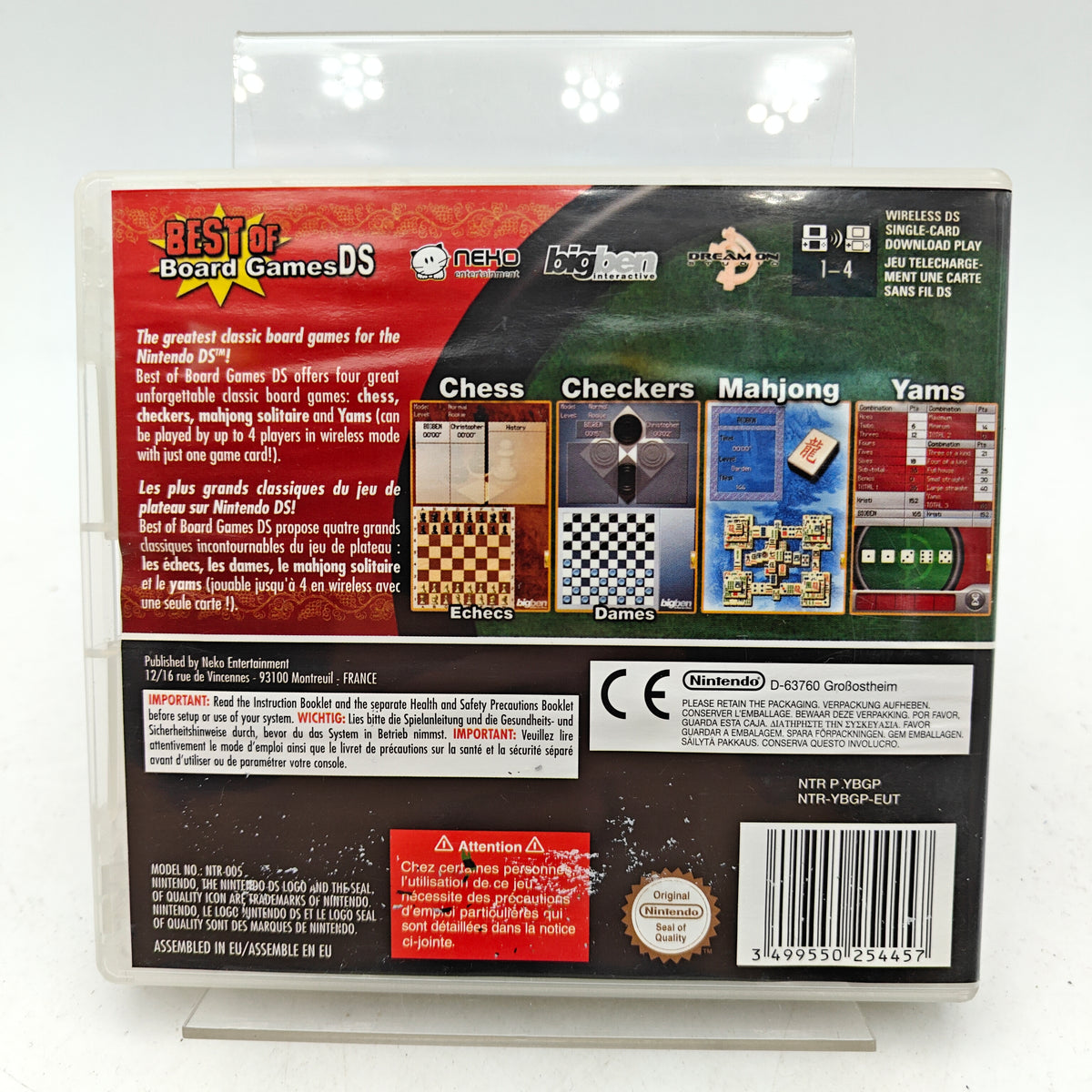 BEST OF BOARD GAMES DS - NINTENDO DS