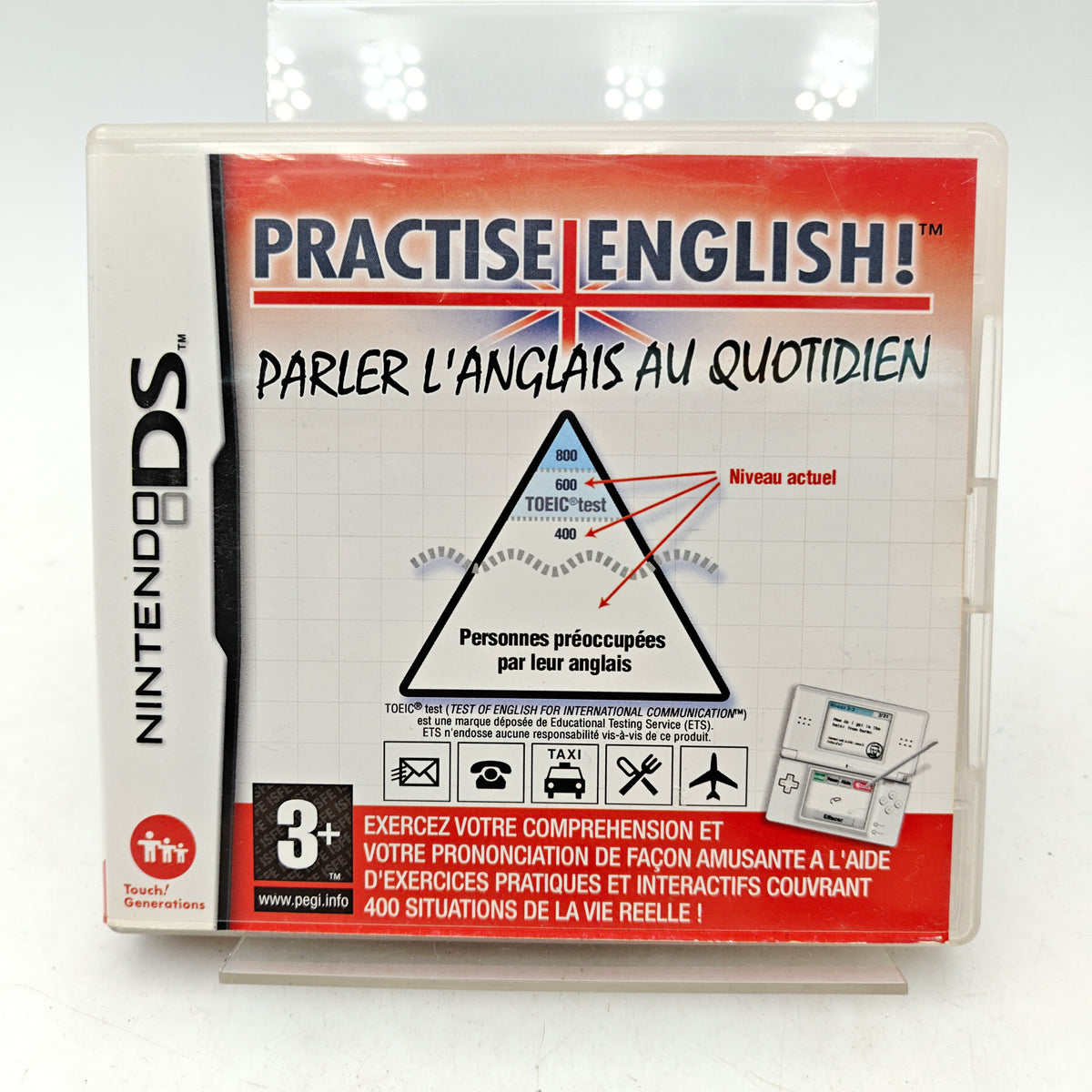 PRATIQUE ENGLISH! PARLER L'ANGLAIS AU QUOTIDIEN - NINTENDO DS
