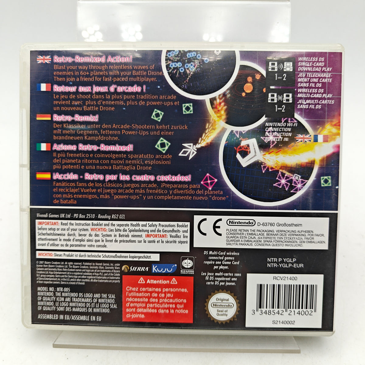 GEOMETRY WARS GALAXIES - NINTENDO DS