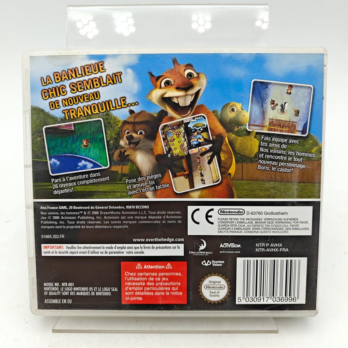 NOS VOISINS LES HOMMES - NINTENDO DS
