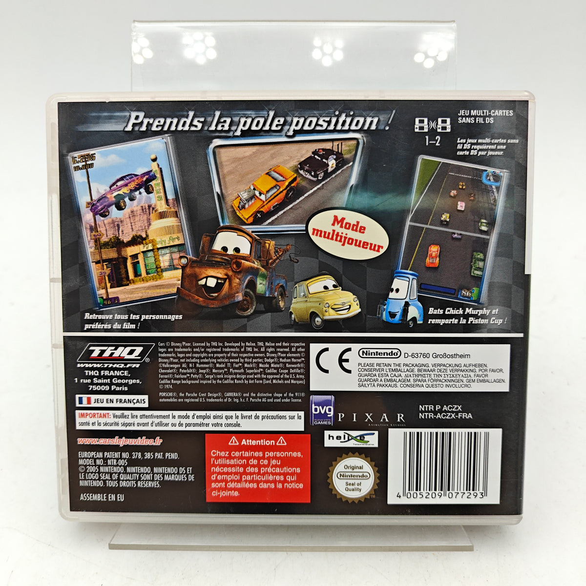 CARS : LA COUPE INTERNATIONALE DE MARTIN - NINTENDO DS