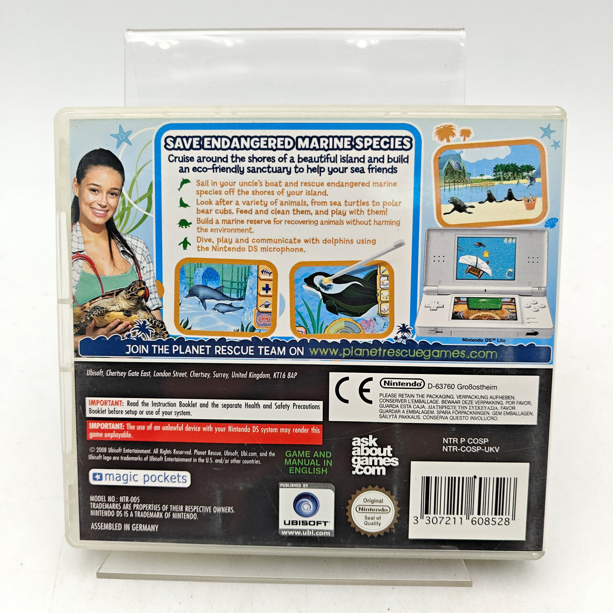 PLANET RESCUE: OCEAN PATROL - NINTENDO DS