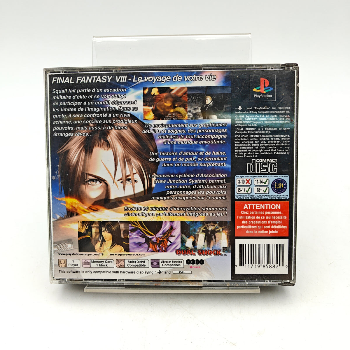 FINAL FANTASY VIII - PLAYSTATION 1