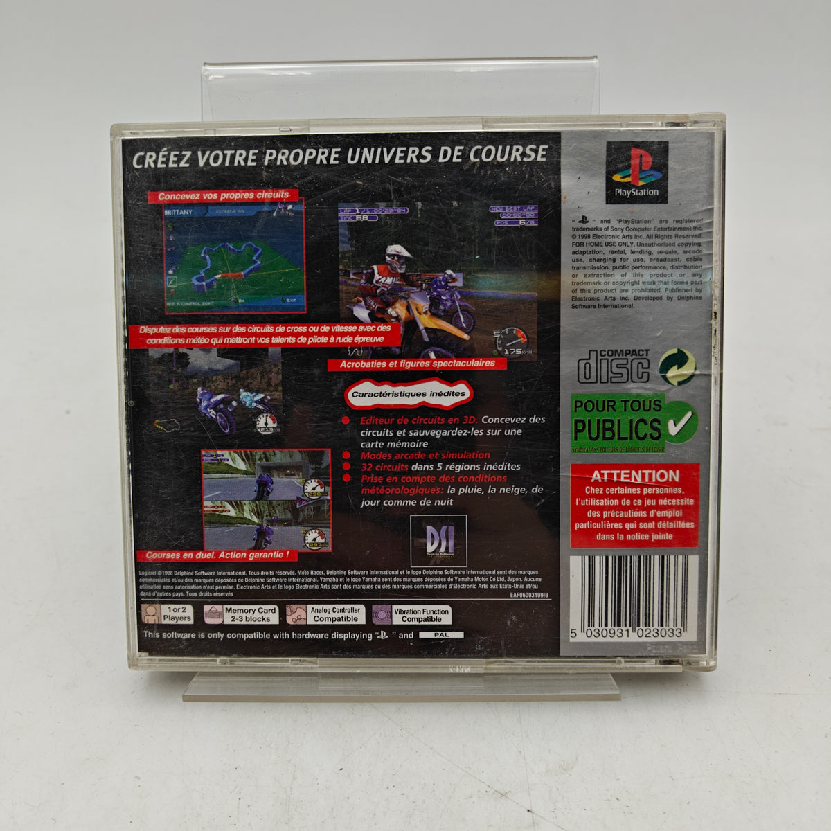 MOTO RACER 2 - PLAYSTATION 1