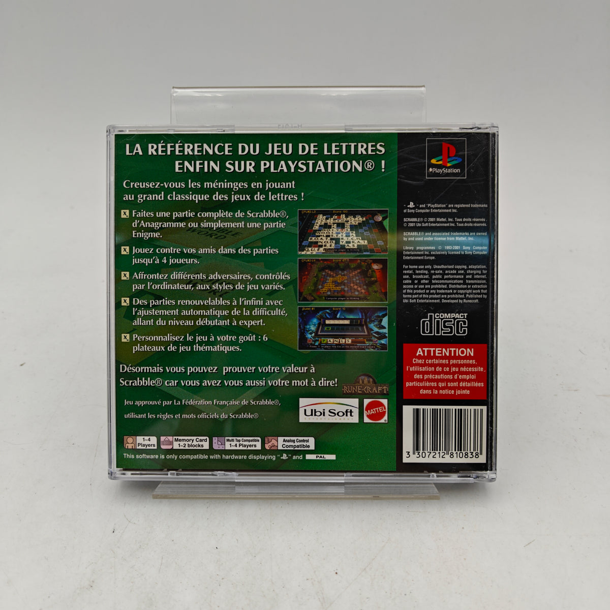 SCRABBLE - PLAYSTATION 1