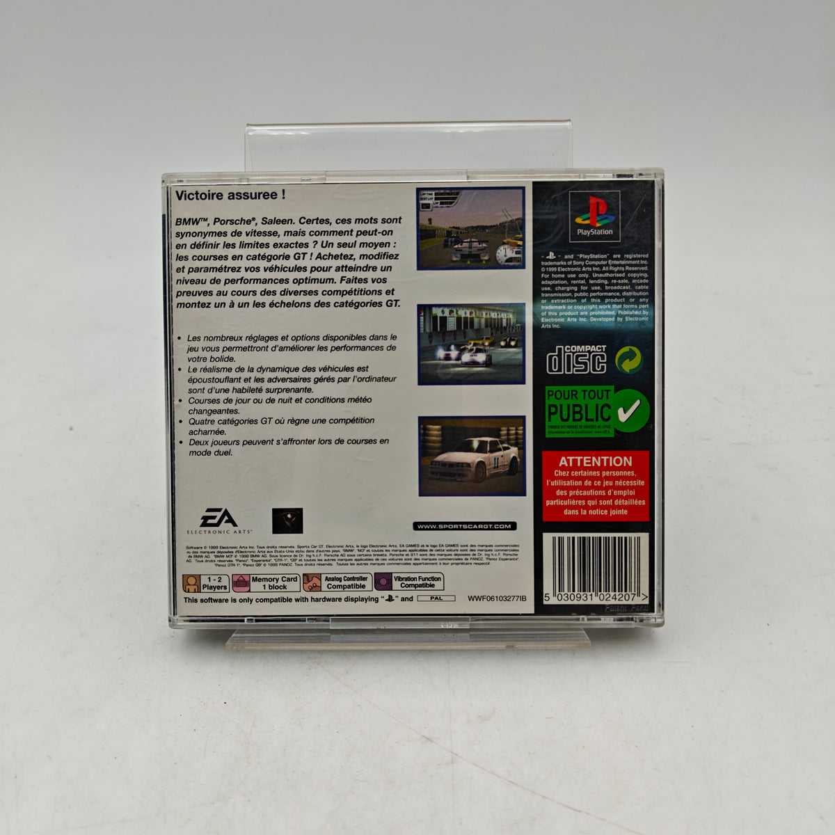 SPORTS CAR GT - PLAYSTATION 1