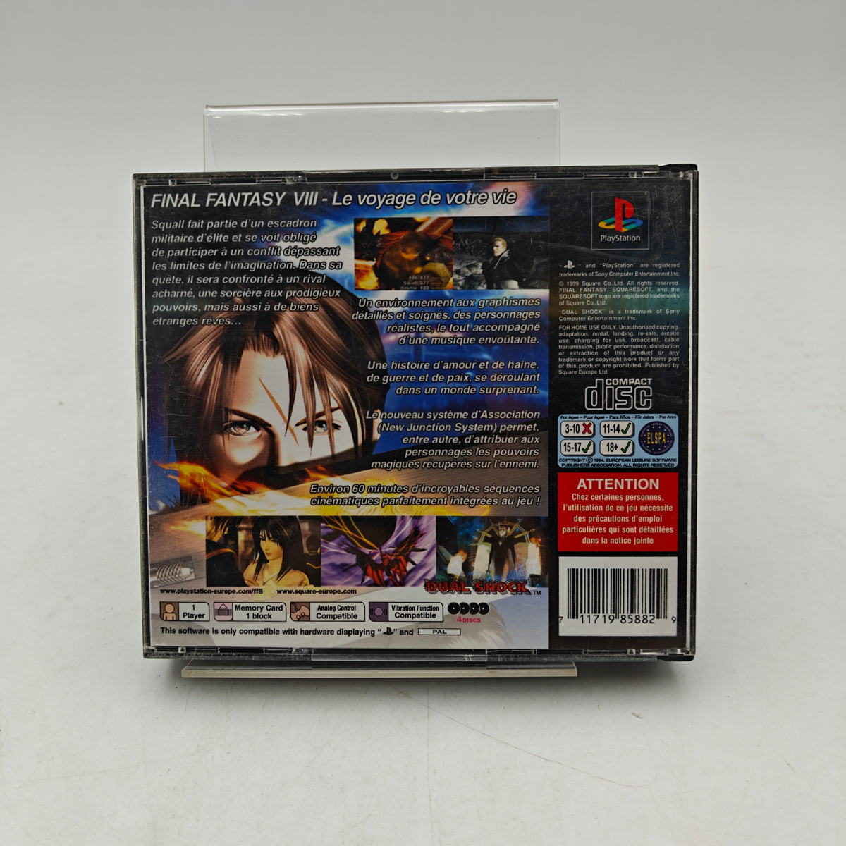 FINAL FANTASY VIII - PLAYSTATION 1