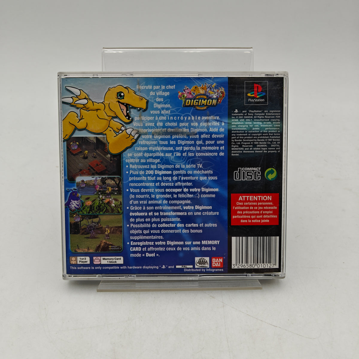 DIGIMON WORLD - PLAYSTATION 1