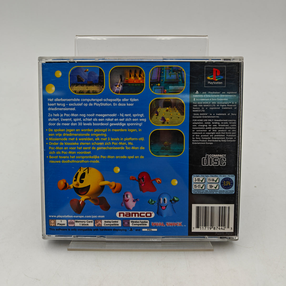 PAC-MAN WORLD - PLAYSTATION 1