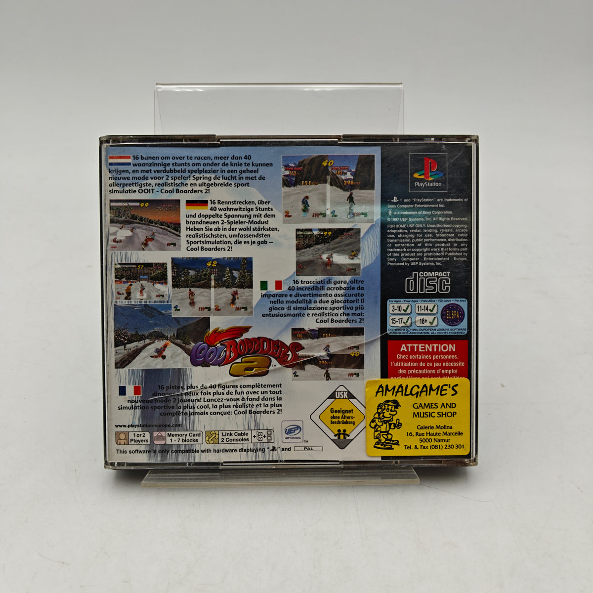 COOL BOARDERS 2 - PLAYSTATION 1