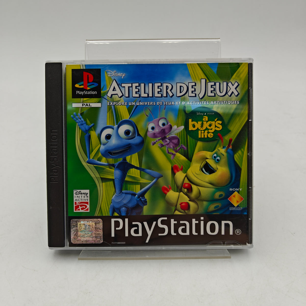 DISNEY/PIXAR ATELIER DE JEUX, A BUG'S LIFE - PLAYSTATION 1