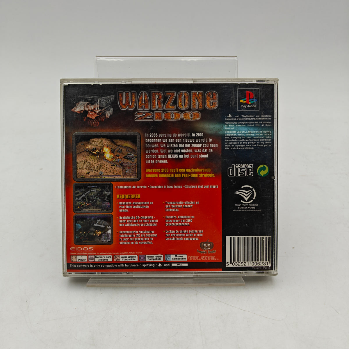 WARZONE 2100 - PLAYSTATION 1