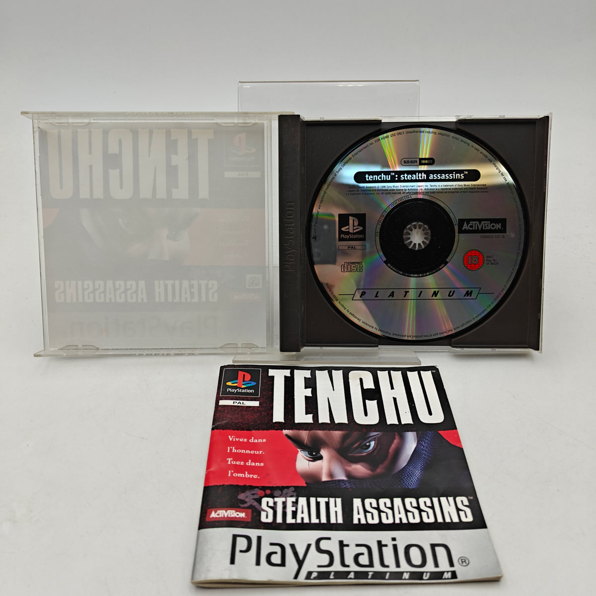 TENCHU: STEALTH ASSASSINS - PLAYSTATION 1