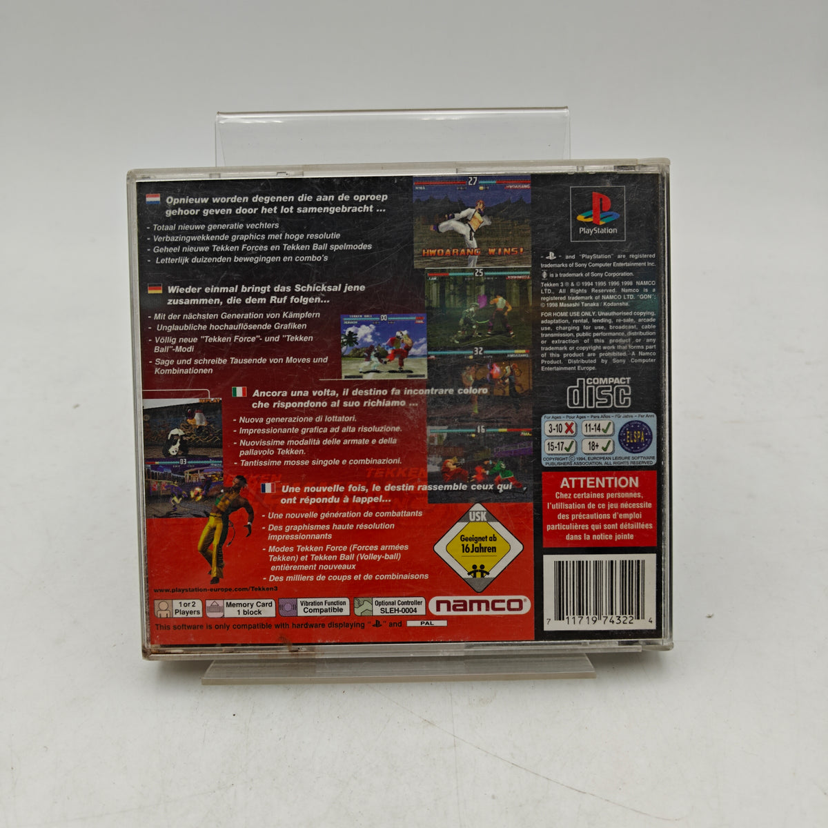 TEKKEN 3 - PLAYSTATION 1