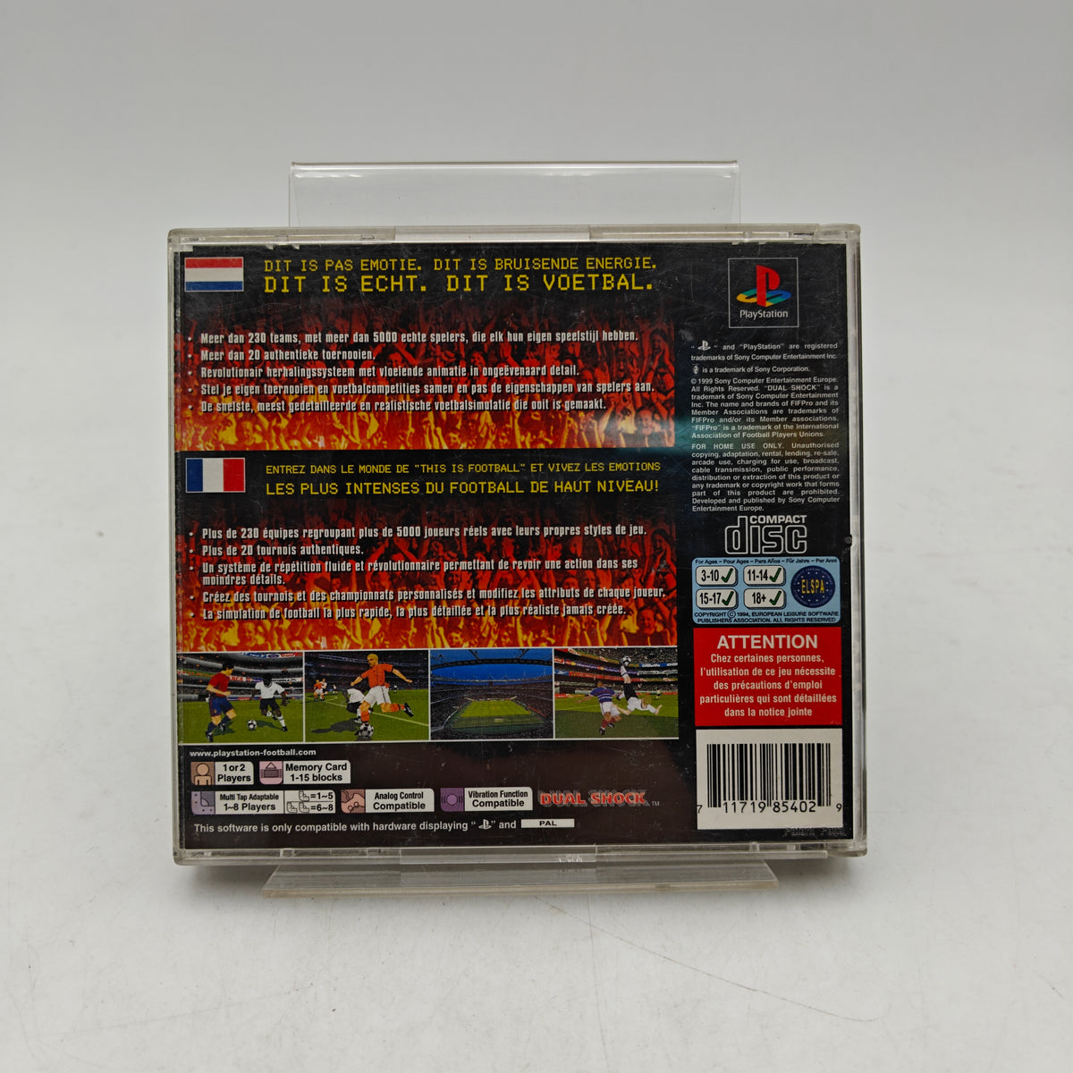 FIFA 99 - PLAYSTATION 1