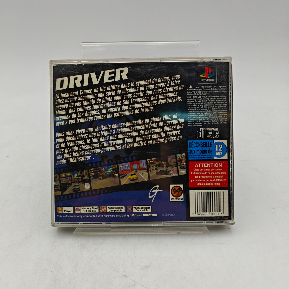DRIVER - PLAYSTATION 1