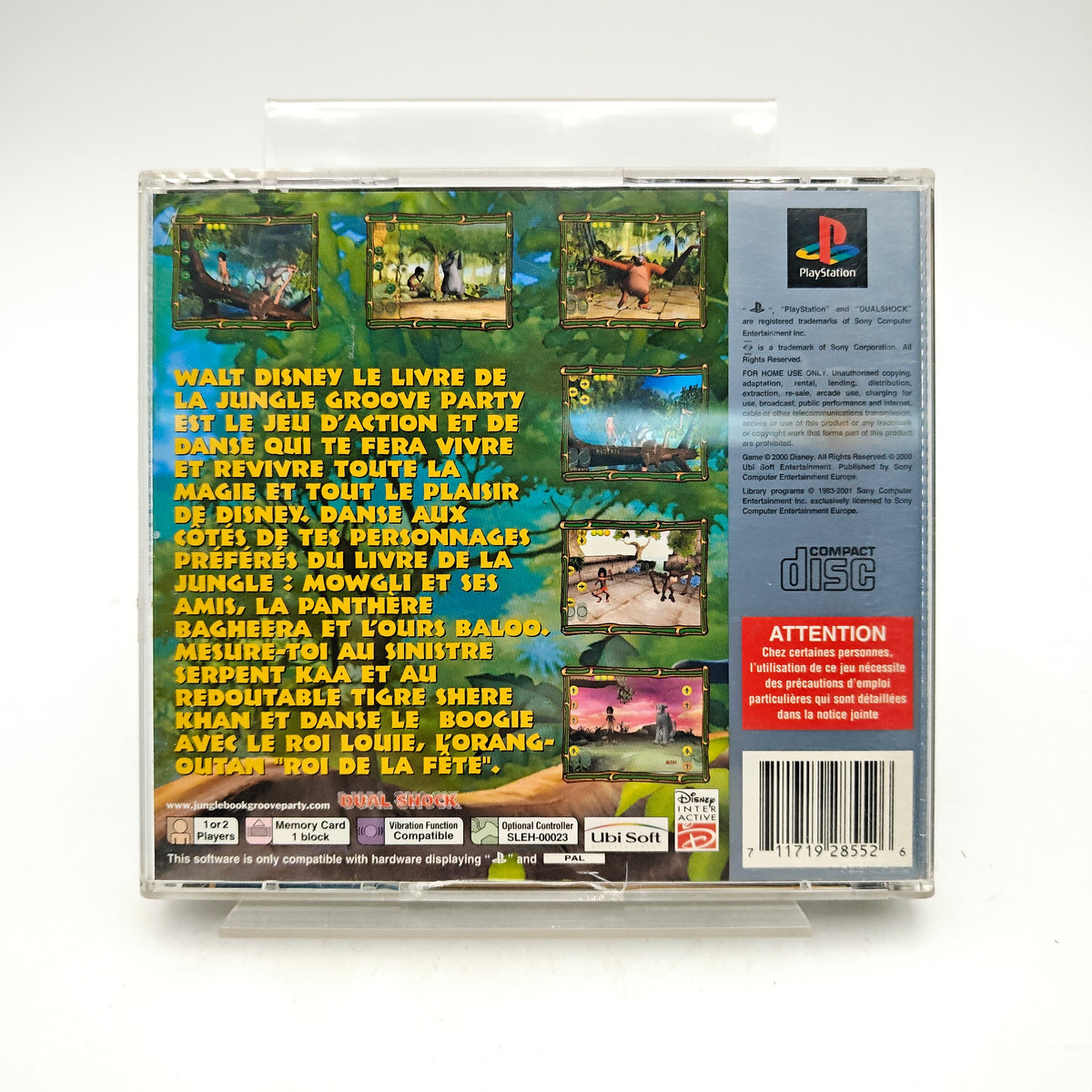 LE LIVRE DE LA JUNGLE : GROOVE PARTY - PLAYSTATION 1