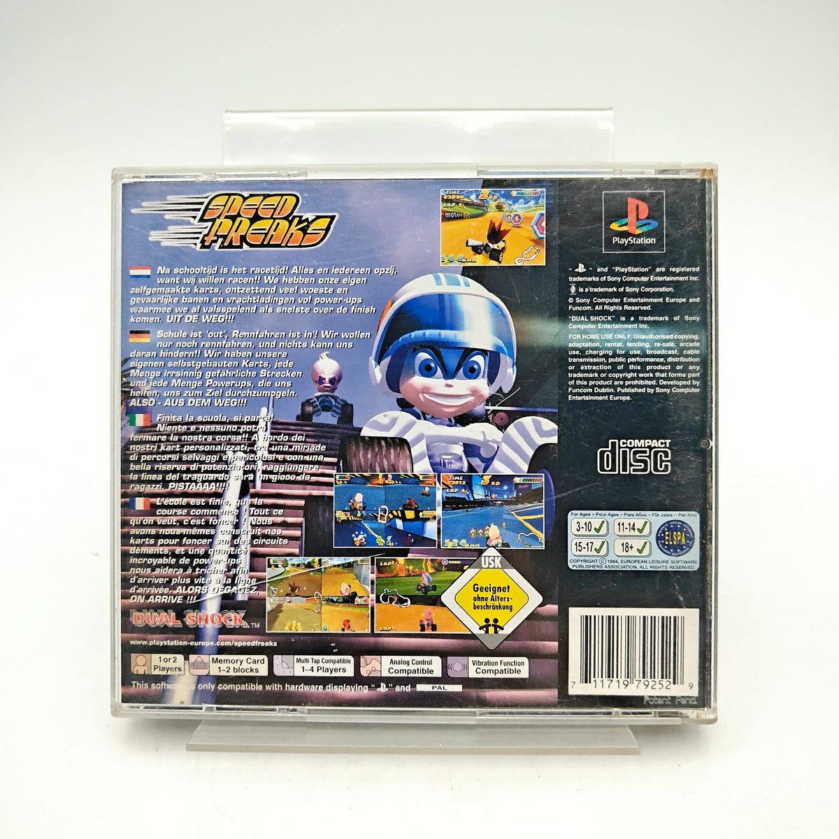 SPEED FREAKS - PLAYSTATION 1