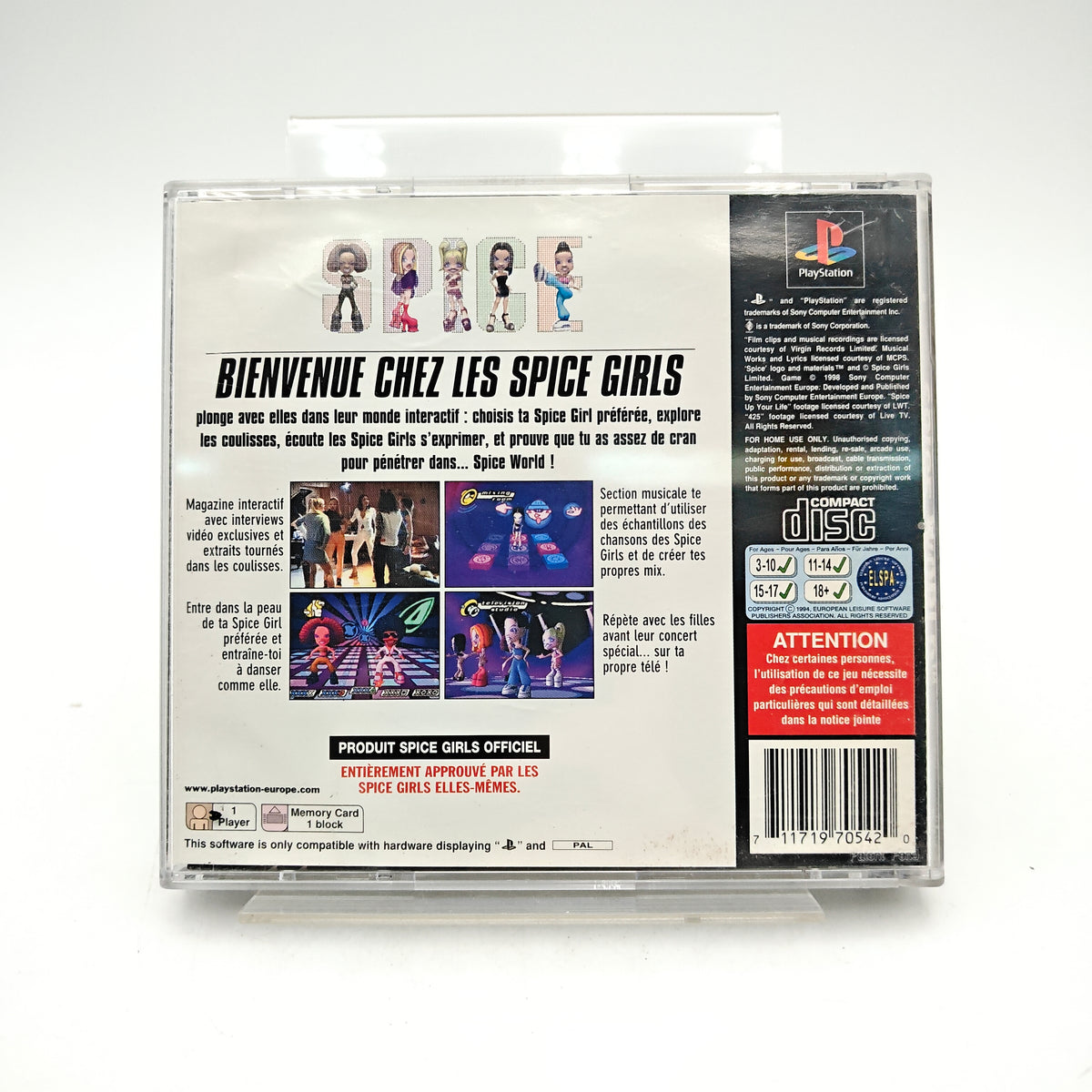 SPICE WORLD - PLAYSTATION 1