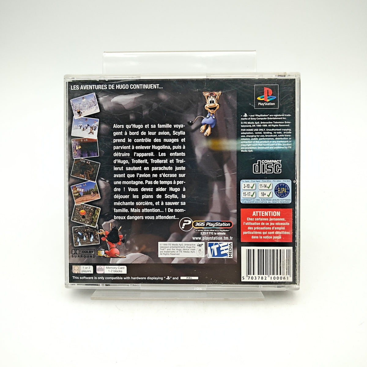 HUGO 2 - PLAYSTATION 1