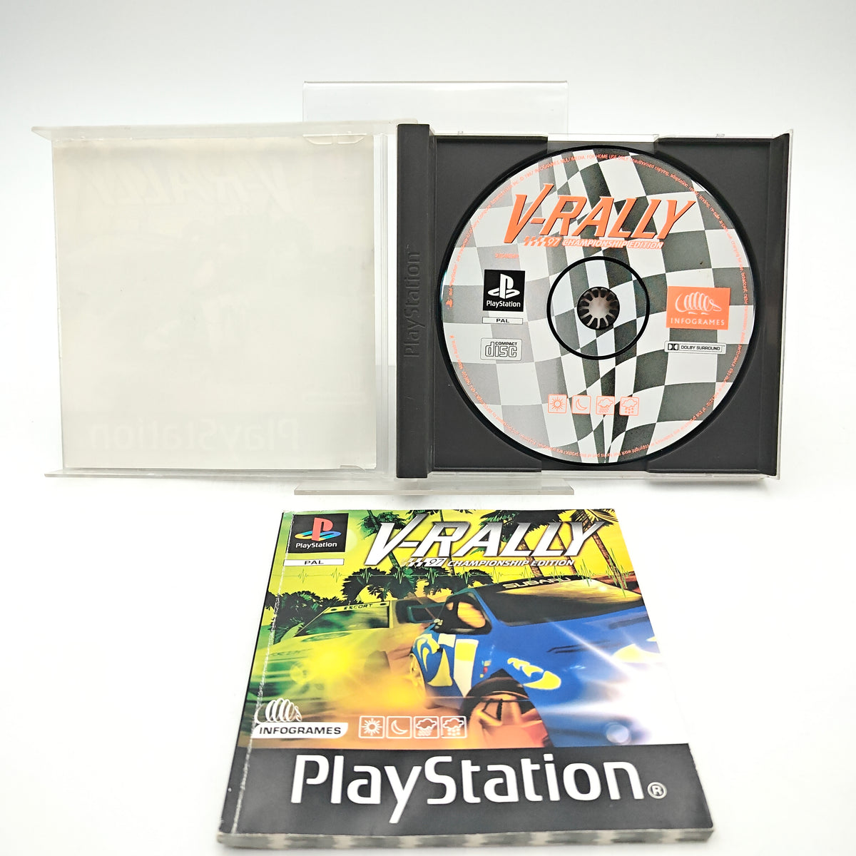 V-RALLY - PLAYSTATION 1